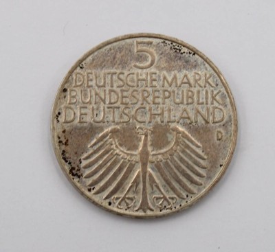 Auktion 369<br>5-DM, 1952, Germanischen Nationalmuseums [1]