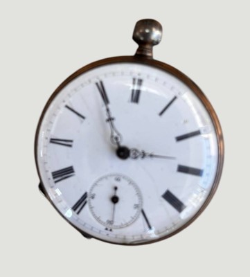 Auktion 369<br>versilb. HTU mit Schlüsselwerk, läuft, D-5 cm [1]