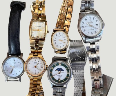 Auktion 369<br>7x div. Quartz DAU, Werke nicht geprüft [1]