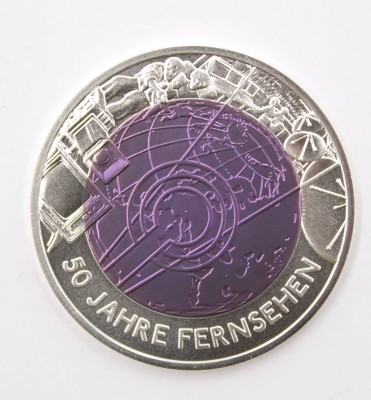 Auktion 369<br>österreichische 25-Euro-Silber-Niob-Sammlermünze, 900er Silber, ca. 16,5gr., ca. D-3,2cm [1]