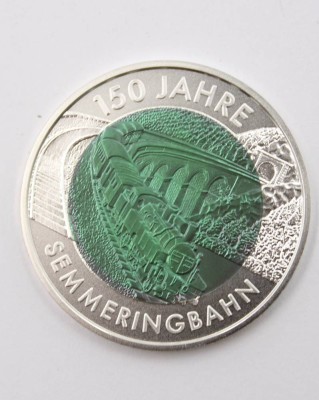 Auktion 369<br>25 Euro Silber-Niob-Münze 2004 