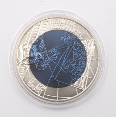 Auktion 369<br>25 Euro Silber Niob Münze 