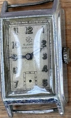 Auktion 369<br>mechan. Herren-Armbanduhr 