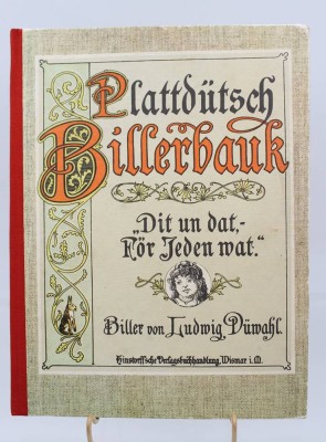 Auktion 369<br>Plattdütsch Billerbauk - Dit un dat, - för Jeden wat, Reprint von 1982 [1]