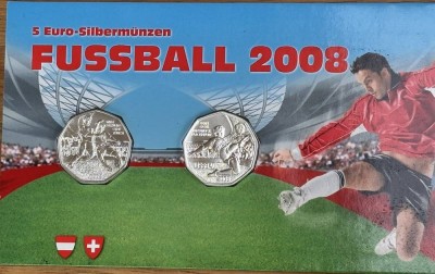 Auktion 369<br>2x 5 Euro Sondermünzen 