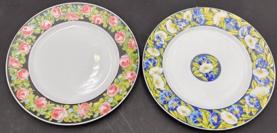 Auktion 369<br>2x grosse Teller 