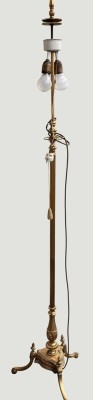 Auktion 369<br>hohe massive Messing-Stehlampe, 180 cm [1]