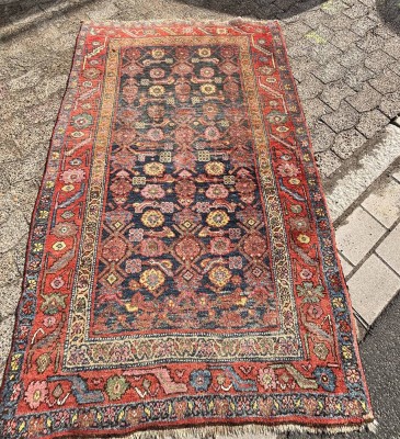 Auktion 369<br>antiker Perser-Teppch, 126x198 cm, Naturfarben, tw. verblichen [1]