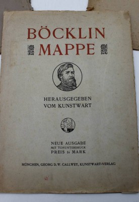 Auktion 369<br>Böcklin-Mappe, wohl komplett [1]