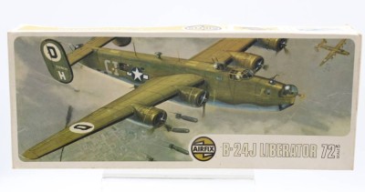 Auktion 369<br>Airfix Consolidated B-24H Liberator Modellbausatz, 1:72, wohl komplett [1]