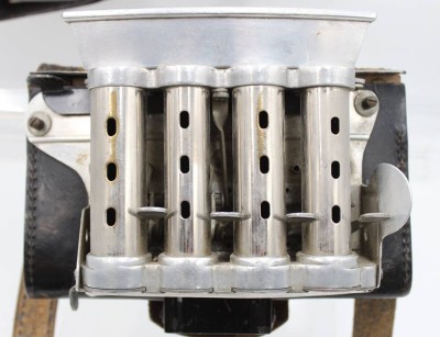 Auktion 369<br>Schaffnertasche, älter, Prof. Alfred Kraut, ca. H-16 x 19,5cm, Altersspuren [1]