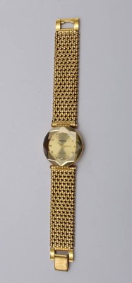 Auktion 369<br>Damenarmbanduhr, Jowissa Facet Strass Swiss Ladies Watch J5.010.M, Quarz, Werk nicht geprüft, guter Zustand, ca. D-3cm [1]
