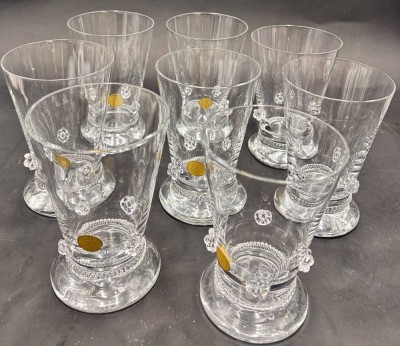 Auktion 369<br>8x Saftgläser 