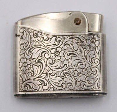 Auktion 369<br>Feuerzeug, Rowenta Picco, Silbergehäuse, ca. 3,8 x 4,3cm [1]