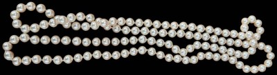 Auktion 369<br>lange Endlos Perlenkette (ca. 120 cm) mit grossen Perlen, D-0,8 cm, 133,6 gramm [1]