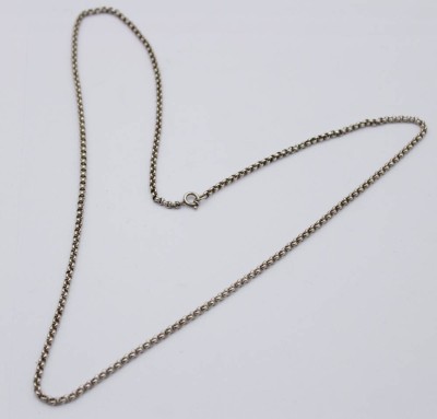 Auktion 369<br>Halskette, Silber, 16,2gr., L-68cm [1]
