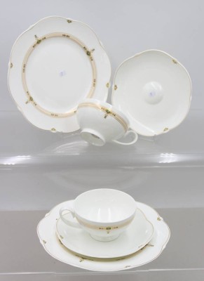 Auktion 369<br>2x Teegedecke, Villeroy & Boch, Paloma Picasso, ca. H-5,2cm [1]