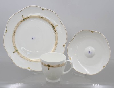 Auktion 369<br>Kaffeegedeck, Villeroy & Boch, Paloma Picasso, ca. H-7,5cm [1]