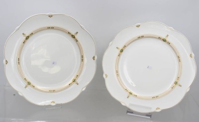 Auktion 369<br>2x Speiseteller,  Villeroy & Boch, Paloma Picasso, D-26,5cm [1]