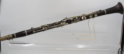 Auktion 369<br>Klarinette, älter, Oscar Adler & Co, Alters-u. Gebrauchsspuren, L-71cm [1]