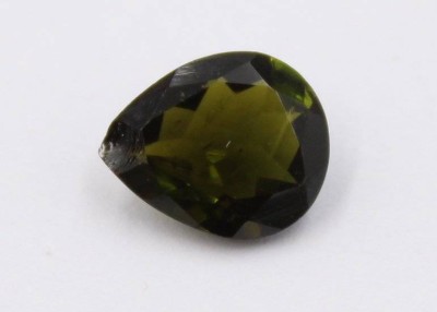 Auktion 369<br>Turmalin in Tropfenschliff, Spitze bestossen, ca. 1,8ct [1]