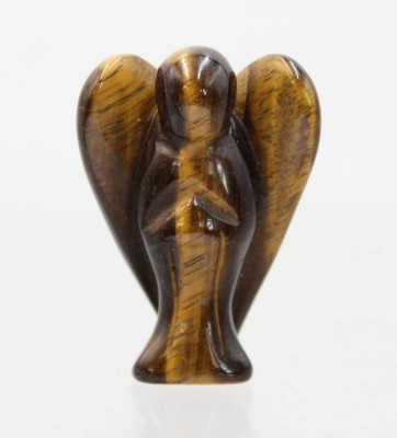 Auktion 369<br>Engel aus Tigerauge, ca. H-5cm [1]