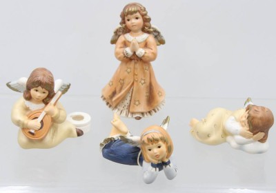 Auktion 369<br>4x div. Weihnachtsengel von Goebel [1]