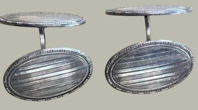 Auktion 369<br>Paar vintage Silber-830- 