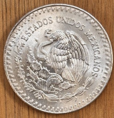 Auktion 369<br>Silberunze Mexico 1984, gültiges Zahlungsmittel ohne Nennwert! [1]