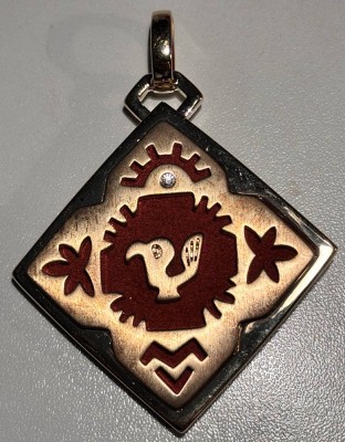 Auktion 369<br>gr. Vogel-Anhänger 