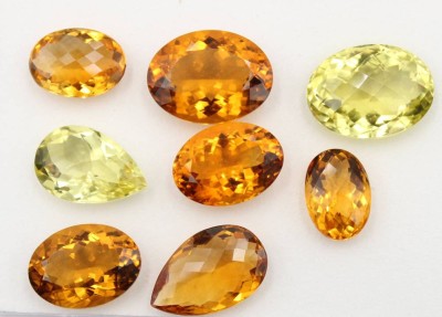 Auktion 369<br>Konvolut div. Citrine, ca. 97 ct [1]