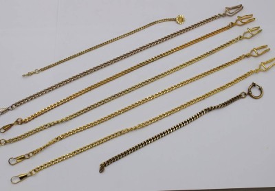 Auktion 369<br>7x div. Uhrenketten [1]