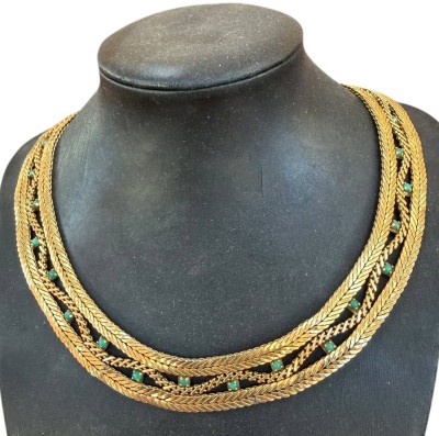 Auktion 370<br>breites Halsband 