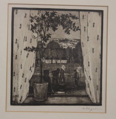 Auktion 370<br>Heinrich Vogeler (1872-1942), Radierung, Titel 