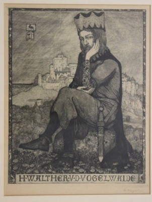 Auktion 370<br>Heinrich Vogeler (1872-1942), Radierung, Titel 