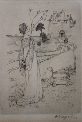 Auktion 370<br>Heinrich Vogeler (1872-1942), Radierung, Titel 