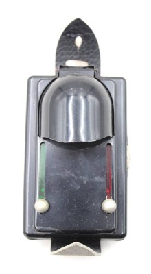 Auktion 370<br>Taschenlampe, Wehrmacht ?, sehr gute Erhaltung, Funktion nicht geprüft, ca. H-11,5cm [1]