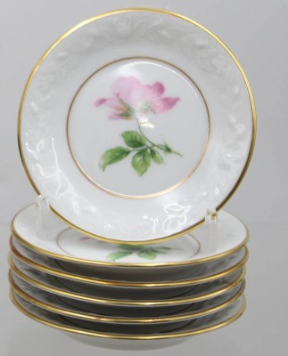 Auktion 370<br>12x kl. Teller, Seltmann Weiden, Rosendekor, ca. D-10,5cm [1]