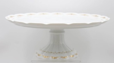 Auktion 370<br>Tortenplatte auf Stand, Kaiser, Monte Carlo, ca. H-12,5cm D-32,5cm [1]