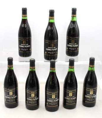Auktion 370<br>8x Flaschen 1995er Cerro Añón Reserva Rioja von Bodegas Olarra [1]