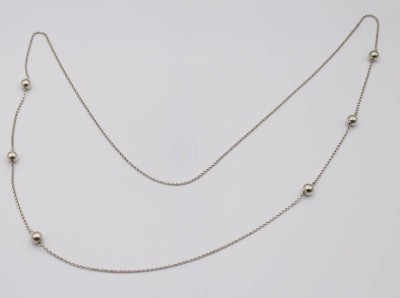 Auktion 370<br>endlos gearbeitete Silber-Halskette, 11,8gr. [1]
