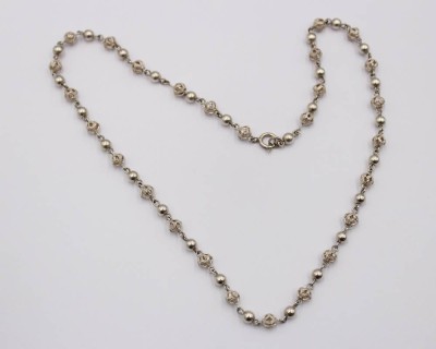Auktion 370<br>925er Silber-Halskette, 10,3gr., ca. L-43cm [1]