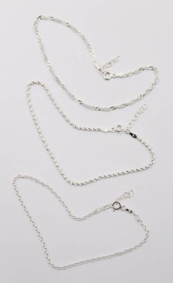 Auktion 370<br>3x div. Silber-Armbänder, zus. ca. 5,3gr., ca. L-20cm [1]