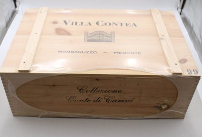 Auktion 370<br>9 Flaschen Rotwein „Villa Contea, Barbera d'Asti, Superiore“, Italien 1999, orig. Verschweißt [1]