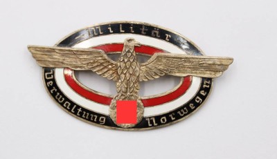 Auktion 370<br>Dienstabzeichen der Militärverwaltung Norwegen [1]