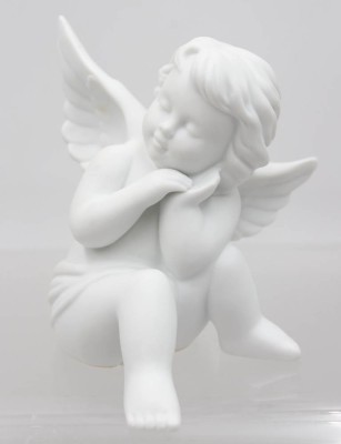 Auktion 370<br>Engelsfigur, Weißporzellan, Rosenthal studio-haus, ca. H-13,5cm [1]