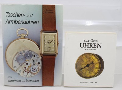 Auktion 370<br>2x div. Literatur über Uhren, neuzeitl. [1]