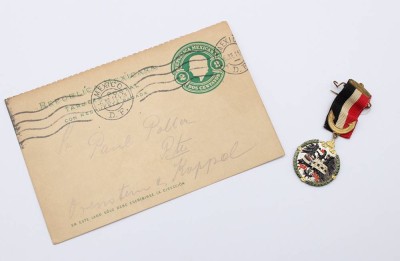 Auktion 370<br>Kolonial-Medaille und ein Brief von 1911 [1]