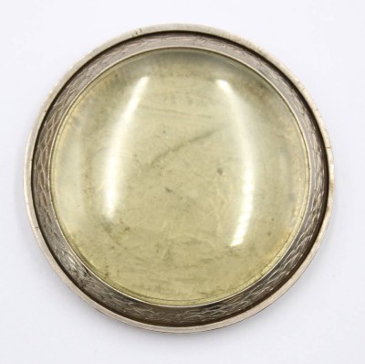 Auktion 370<br>Medaillon o.ä., Weltumrundung des Luftschiffs 