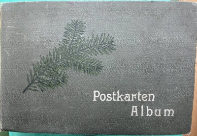 Auktion 370<br>Postkartenalbum mit ca. 120 alten Postkarten, hpts. Vorkrieg, tw. gelaufen, Deutschland [1]